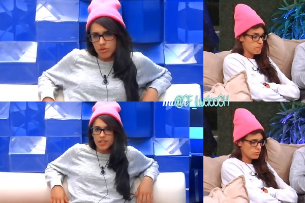 CF_LuciaaGH's tweet photo. ''Lo mejor no es tratar al amigo sino al enemigo hacerlo amigo.'' #GH15Lucia http://t.co/GLcHZFB0Ah