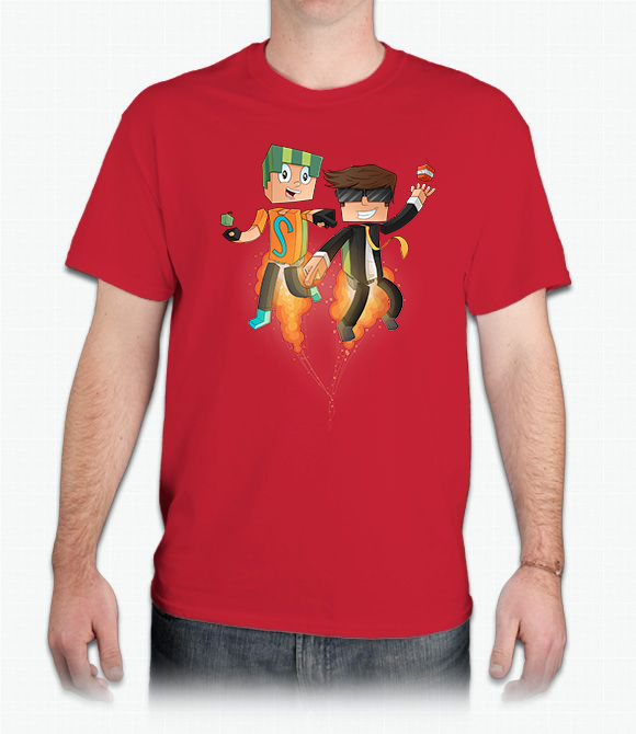 iRockCustom's tweet image. Can you spell epic? Only with this awesome @Bodil40 &amp;amp; Simon tee. And it comes in red too! bit.ly/1vshBCo