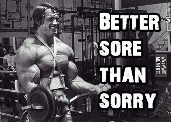 GymReport_'s tweet photo. Love the pain! 💪 http://t.co/SeRc5SbYso
