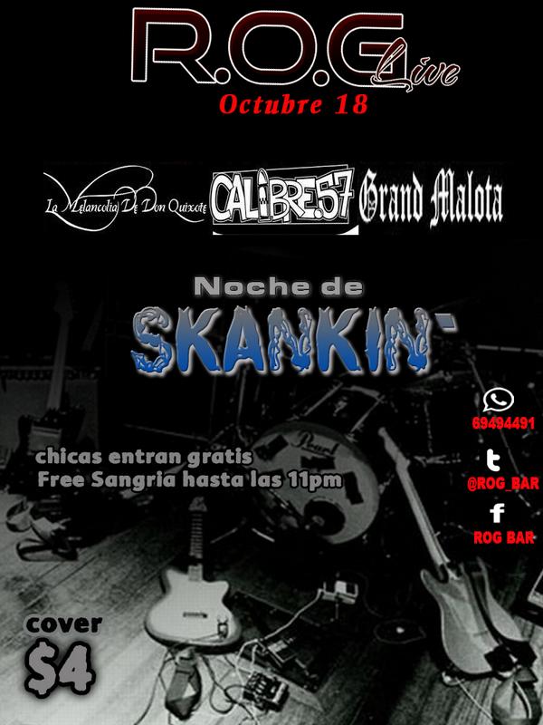 Rog_bar's tweet photo. este fin en rog @LaHoraPunkRock @voltaje3rock @PanamaRockWEB @banderarockpa http://t.co/XdvSY49NhF