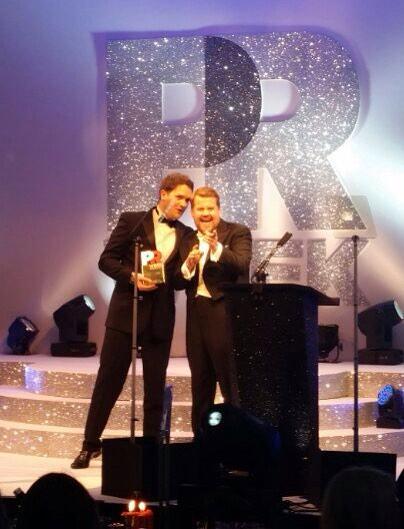 congratulations to Kaper for #campaignoftheyear as presented by @DCotgreave who's now best buds with @jamescordon