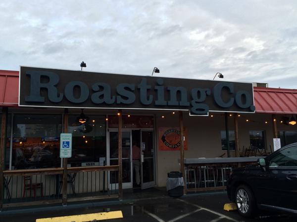 Let the fun begin! <a href="/TheRoastingCo/">The Roasting Company</a> #cltweetup