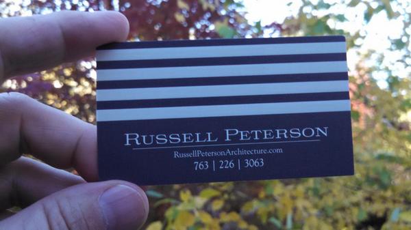 RPArchitecture's tweet image. New business cards came today. #classy #architect. #Minnesota