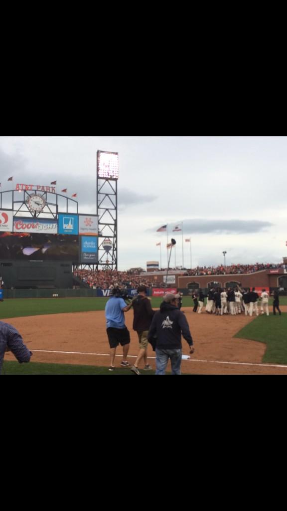 Game 3 win! #OctoberTogether #SFGiants