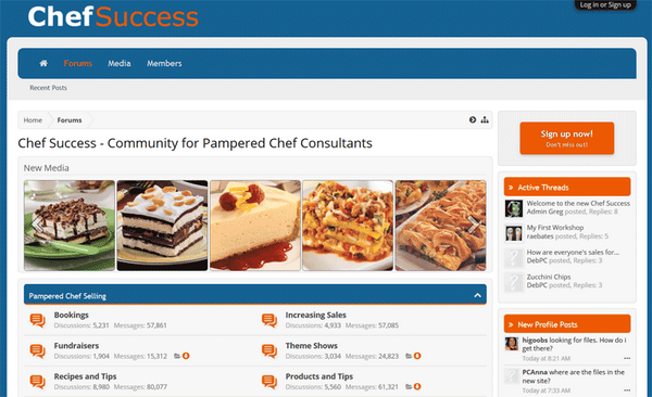 ChefSuccess's tweet image. Come see the new Chef Success website! chefsuccess.com #pamperedchef #pampchef