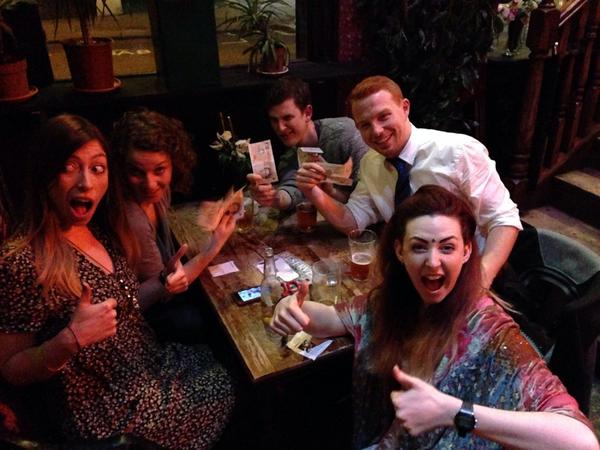 BethnalGreen2's tweet photo. “@StarBethGreen: Such a fun quiz! #pubquiz #freemoney £100 richer. Love it! X http://t.co/rh2u6l8ibd”