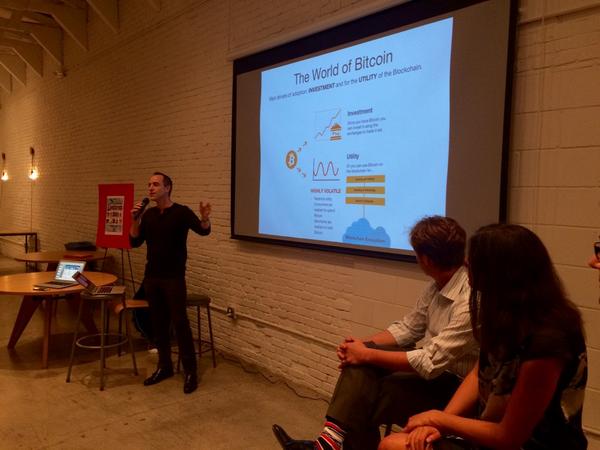 GoCoinSteve's tweet photo. Reeve speaks about the #tether solution to #bitcoin volatility cc @GoCoin @expresscoin @bitfinex http://t.co/bTWFqCww4u