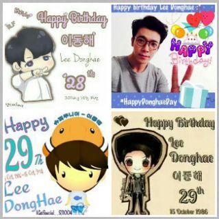  Happy bday Lee DongHae ^^
Wish u all the best
We love you    