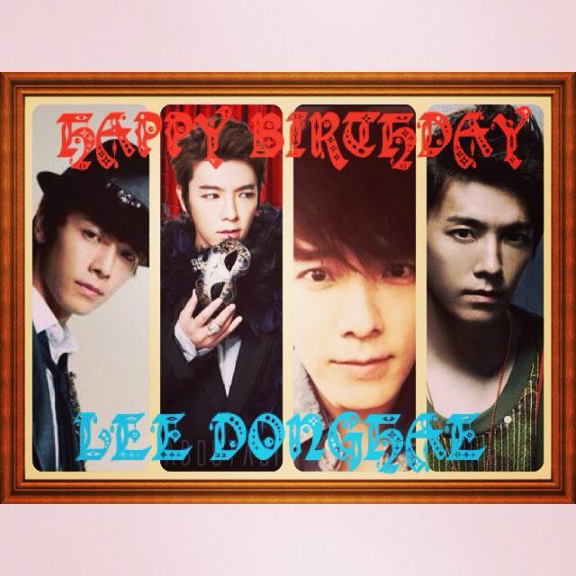 Happy Bday to Super junior Lee Donghae:))) 