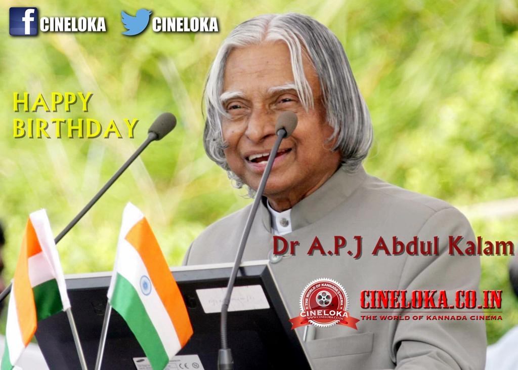 Happy Birthday wishes to one of the Greatest Indian Scientists, Former Indian President Dr. <3 