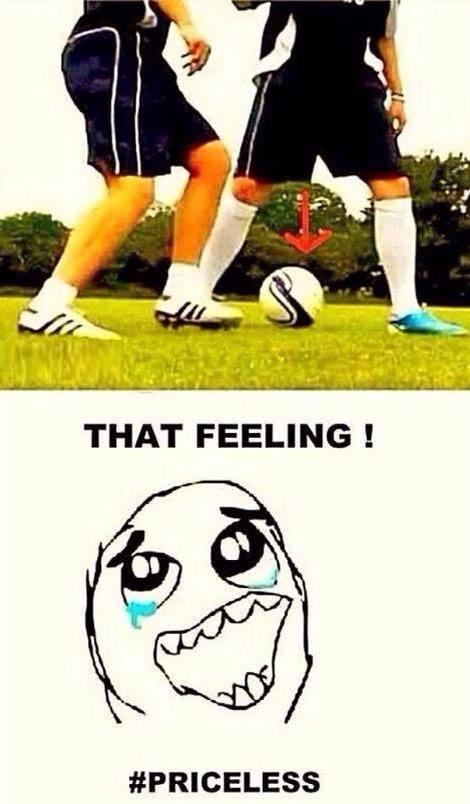 FootballFunnys's tweet photo. When you nutmeg someone.. http://t.co/ZI7nKHNMDW