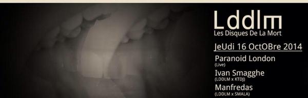 Oct 16 • RT <a href="/C_A_R_music/">C.A.R.</a>
Can't wait! <a href="/discmort/">LesDisquesDeLaMort</a>  Night w/ <a href="/IvanSmagghe/">Ivan Smagghe</a>  &amp; Manfredas in Paris! fb.me/7avOrPymj