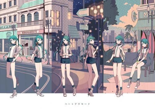 ハートアラモード | えこいくしま #pixiv http://t.co/vd9tho4BZF ピクシブにイラストにしたやつあげました。 