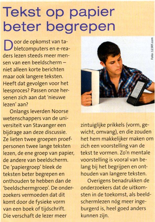 Toch goed om je te realiseren!