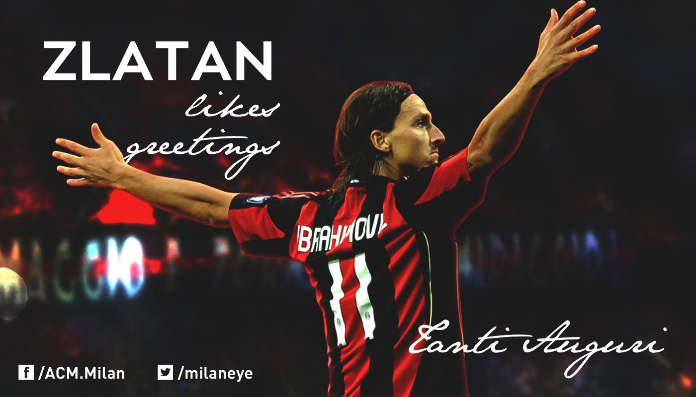 " Happy birthday to former Milan striker Zlatan Ibrahimovic. He turns 33 today  