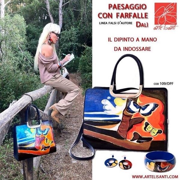 ArteLisanti's tweet photo. http://t.co/UNdgh8xIPJ #Bags #borse #Fashion #bracelet #bracciale #earrings #moda #glamour #ArteLisanti #beautiful http://t.co/lHwVo6NoYh