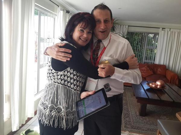 theRiyana's tweet photo. Wow I can swipe @pebblespondacc self accom  #happy #convenient @absa #paymentpebble @GmPiet @Digitaleagles http://t.co/WFfsFnHVzi
