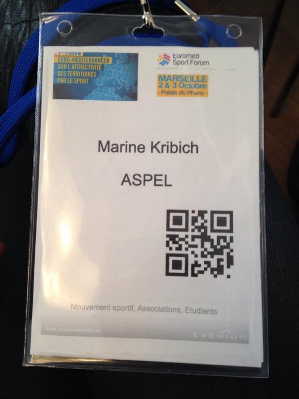 marinekribich's tweet photo. En direct de #ESF2014 #ASPEL #Marseille #MPSPORT2017 @AssoASPEL http://t.co/zgnsy1KqjX