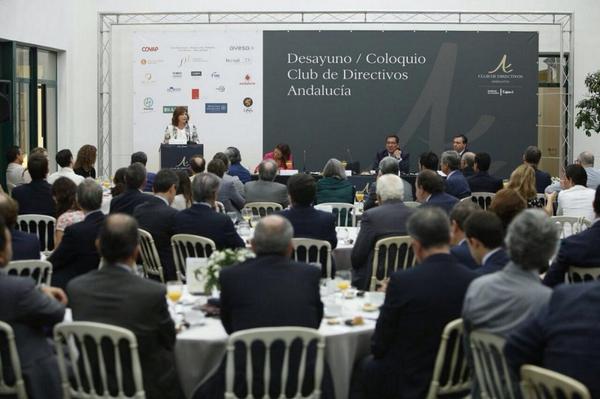 Más de 200 asistentes comparten esta mañana el Desayuno-Coloquio del <a href="/CDAndalucia/">Club de Directivos</a> con <a href="/Fujitsu_ES/">Fujitsu España</a>