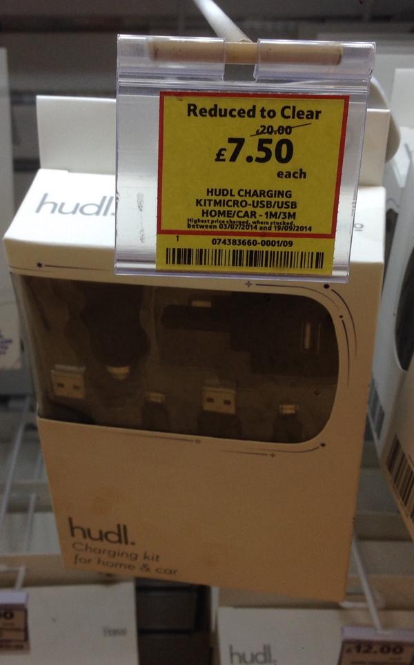 Bargain Pi power supplies. 1 mains adapter. 1 car adapter.  2 cables. Currently £7.50 <a href="/Tesco/">Tesco</a>