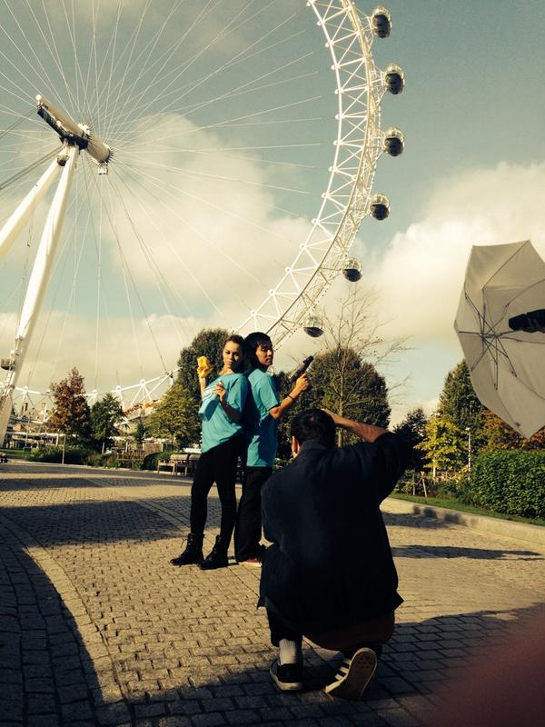 Shooting our Pros at the London Eye! <a href="/Handy/">Handy</a>