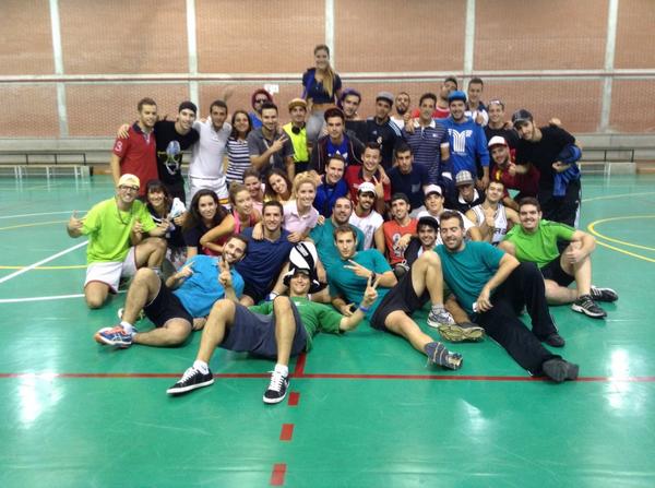 Divertida clase práctica de Recreación Deportiva con grupo A de 4 de <a href="/UCAM_CAFD/">UCAM Facultad de Deporte</a>