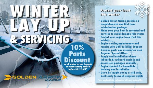 GoldenArrowUK's tweet photo. Protect your pride and joy this winter, it’s time to think about winter servicing and winterisation. http://t.co/gPmR0iWQTy