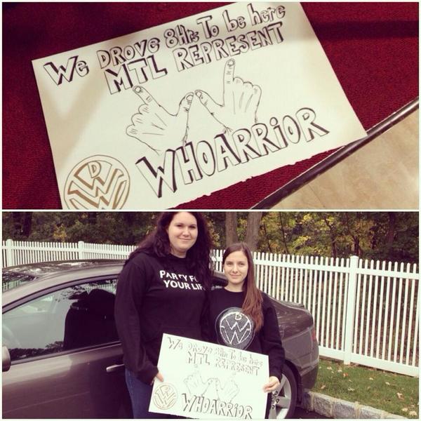 Emiillyy_LaRocK's tweet photo. @DOWNWITHWEBSTER The sign says it all!!! π #whoarrior #DWW #Bethlehem #Sayreville #Philadelphia #MTLRepresent #P4YL http://t.co/fPr1O1liXi