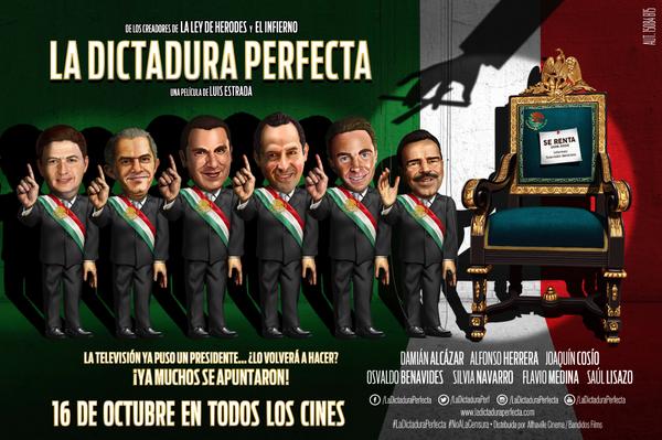 Bandidos_Films's tweet photo. #LADICTADURAPERFECTA 16/10/14!

LA TELEVISIÓN YA PUSO UN PRESIDENTE... ¿LO VOLVERÁ A HACER?

¡YA MUCHOS SE APUNTARON! http://t.co/Hl7U7rF2un