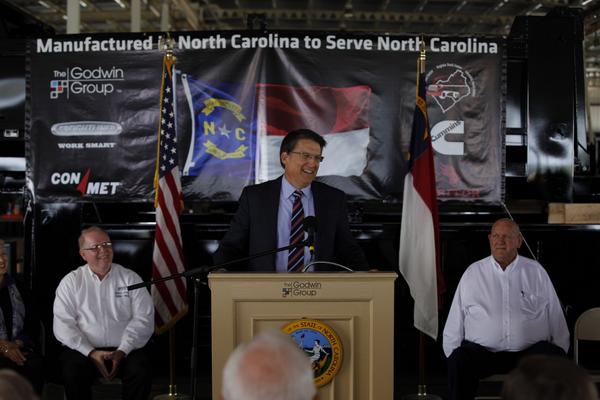 PRIMANC's tweet image. RT @PatMcCroryNC: We want to, and are going to have more things "Made in NC." #MFGDay14