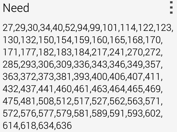 BacupBoird's tweet photo. @GotGot_Need @PaniniSwaps My latest lists #gotgotneed http://t.co/tHN8siPEUS