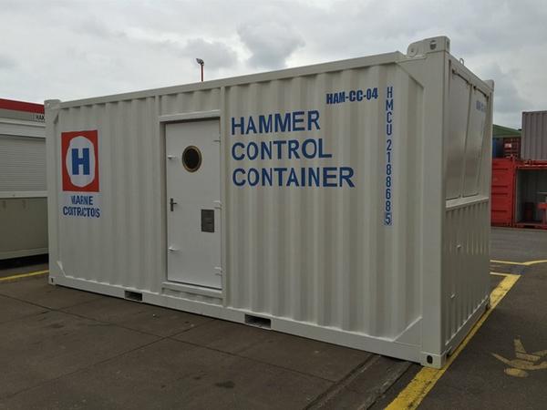 ccacontainers's tweet image. @ccacontainers just delivered this nice 20&apos;HC Offshore Hammer Control container #offshorecontainers