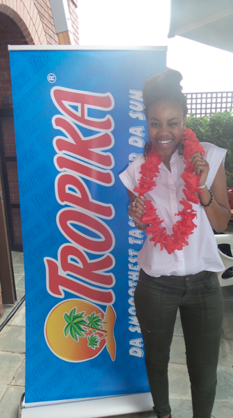 MyTropika's tweet photo. She said she wasn't expecting to win but she has! 1 of 6 celeb spots on the #Tropikacruise goes to @LootLove. Woop! http://t.co/jKoEAqFEvG