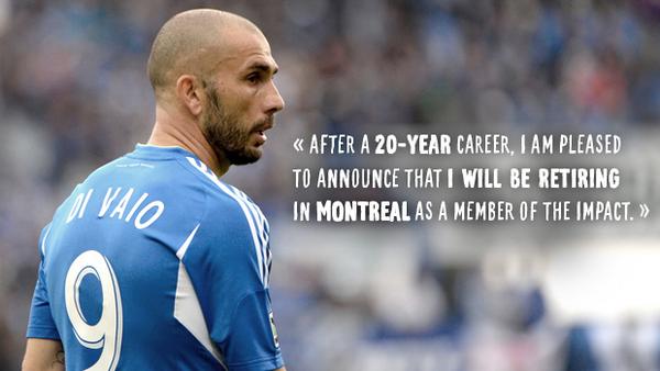 LigueSoccer66's tweet photo. RT @impactmontreal @divaio9 announces his retirement from professional soccer! #GrandeMarco
http://t.co/f6YvSSvpLM http://t.co/1s13nY1bSd
