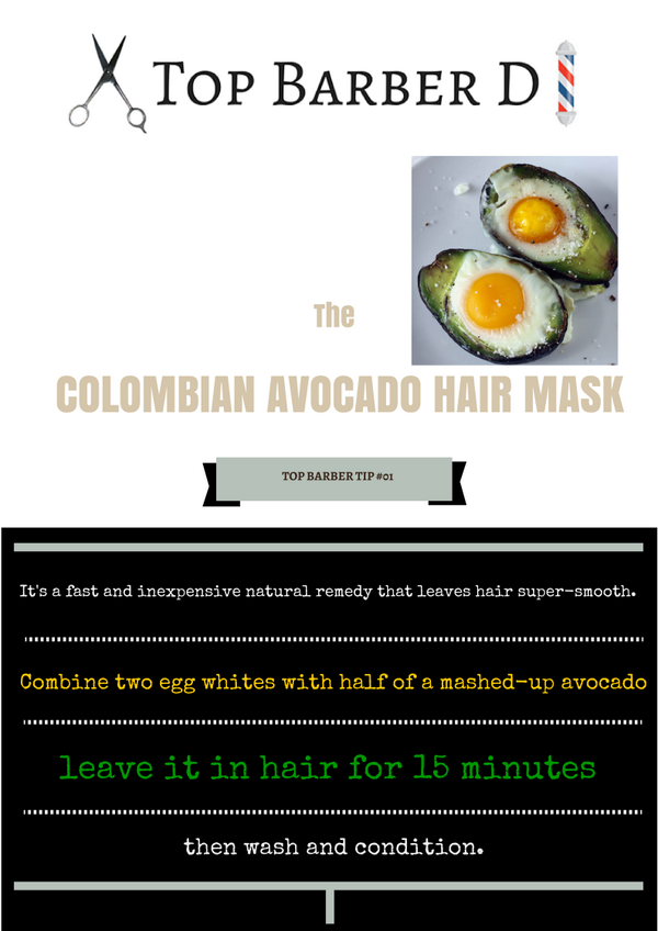 TopBarberD's tweet photo. Top top for Colombian Avocado Hair Mask http://t.co/mOcF7BArfd