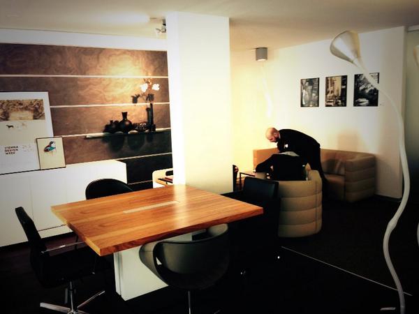alex_ion's tweet image. &quot;The goal of ergonomics is a better life&quot; - Neudoerfler offices in Wien! #vdw2014 #viennadesignweek