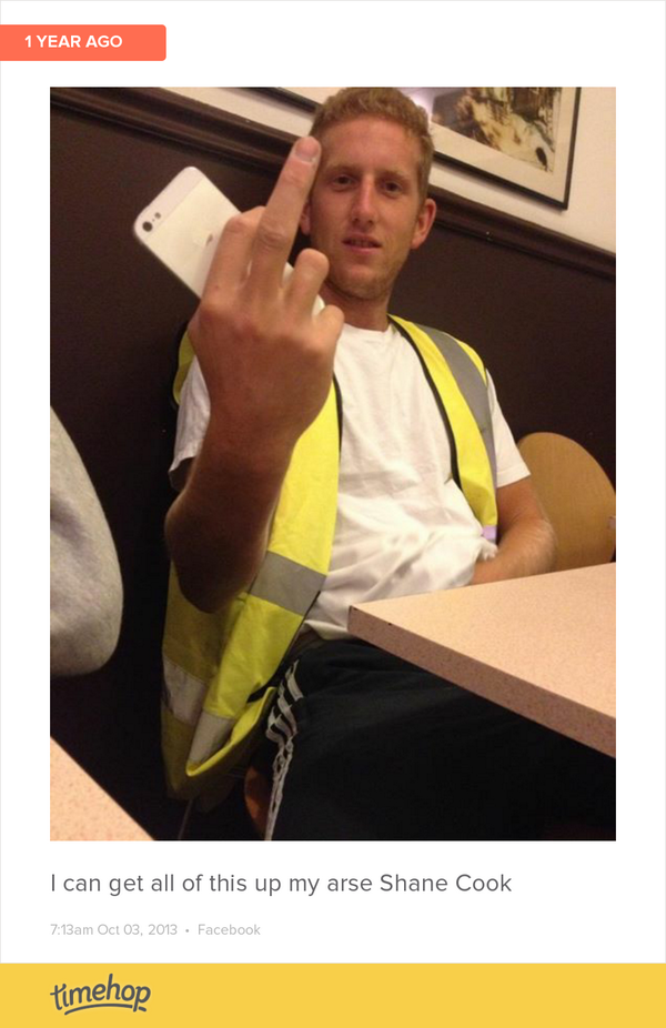 JoeSchooling's tweet photo. Exactly 1 year ago today! (via @timehop) http://t.co/2aprVjnC1s http://t.co/Peshsh7TJQ