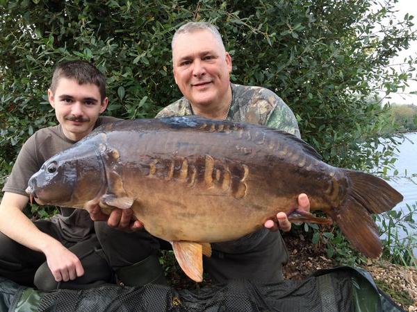 Another day another 30lber this 31lb mirror came this morning to a tuition session during the charity event
