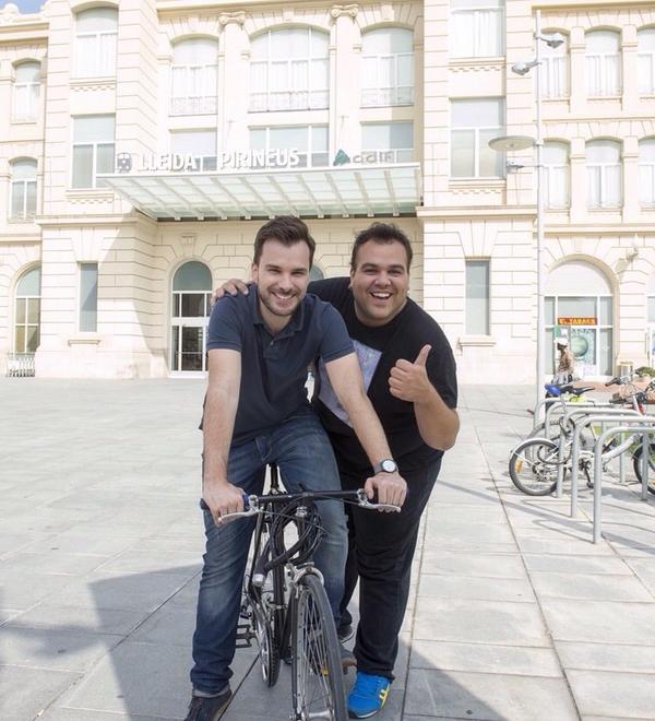 Ayer con <a href="/GonzaloAlcain/">Gonzalo Alcain</a> presentando <a href="/lfddtributo/">LFDDtributo a MECANO</a> a los medios.