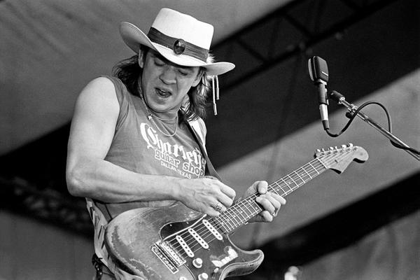 DaddarioandCo's tweet photo. Today would have been #StevieRayVaughan's 60th b-day. We know he's still bending those .013's somewhere out there. http://t.co/z5whidIHHA