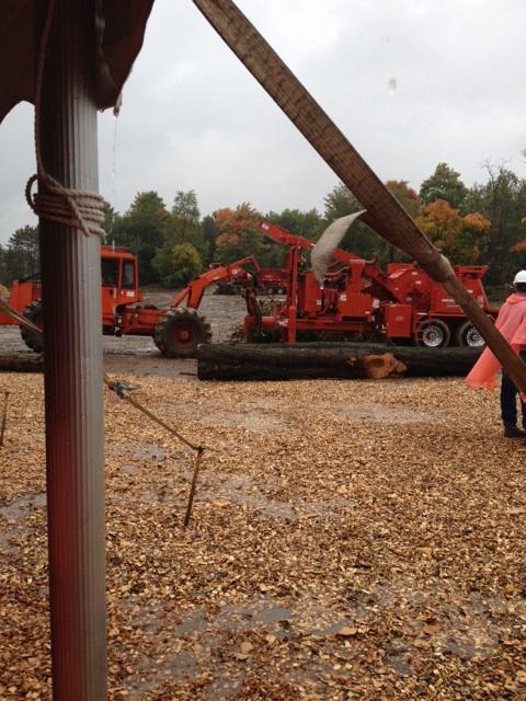 IMakeAmerica's tweet photo. It may be a little rainy, but there's no better place than Michigan to be for #manufacturingday. Thanks @morbark! http://t.co/sChifPUTla