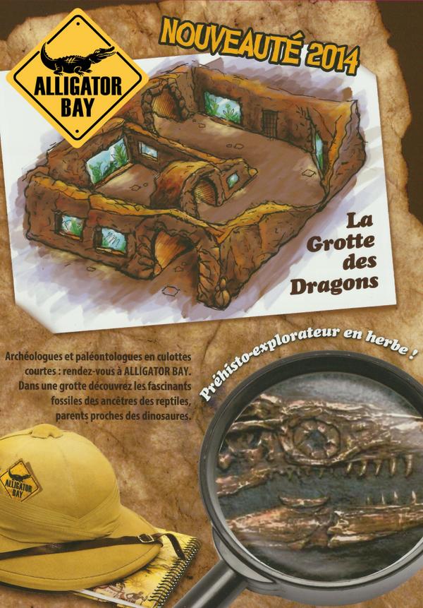 AlligatorBay50's tweet photo. Nouveauté 2014: La grotte des Dragons découvrez les fascinants fossiles des ancêtres des reptiles!!! http://t.co/JvPDAqz78a