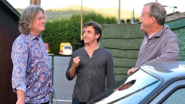 BBCWorld's tweet photo. Top Gear crew leave Argentina after car pelted with stones over "Falklands number plate" http://t.co/xBggKvCsmo http://t.co/1U8GXYisTx
