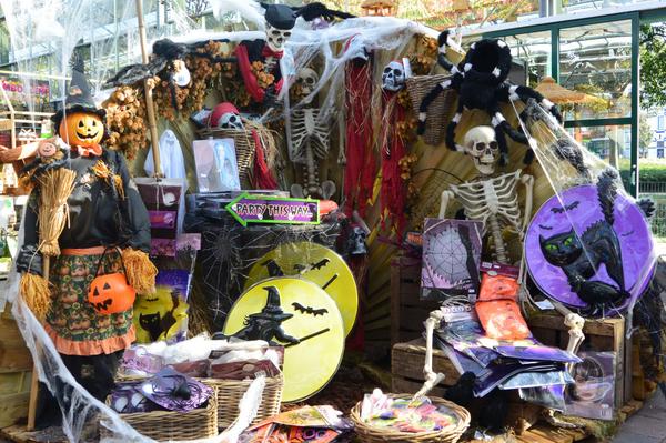 Onze griezelige Halloween-hoek!#Halloween