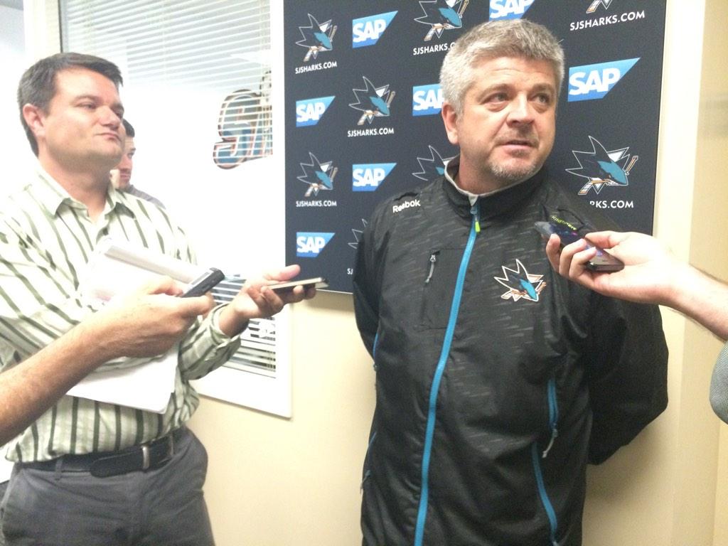 Happy birthday coach! The birthday boy: Todd McLellan 