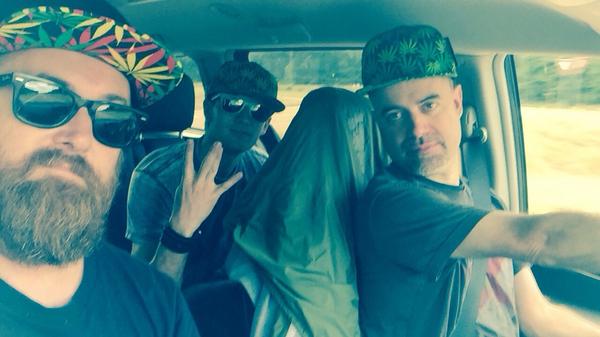 bwsowell's tweet image. B Roll day Natchez style! @padraigreynolds not even trying to watch the road. #worrydolls #secondunit #weedhats