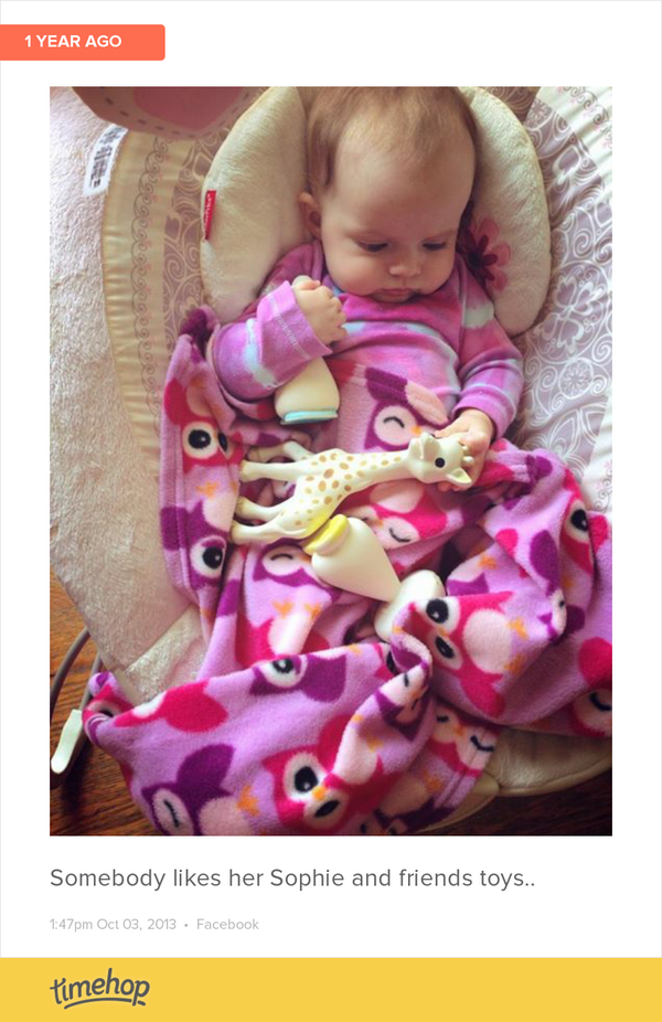 SSarahsaysso's tweet photo. Exactly 1 year ago today! (via @timehop) http://t.co/ock5NfGCPX http://t.co/Dg2suwvieJ