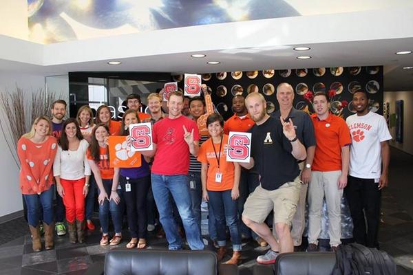 knowclassic's tweet photo. We've got a house divided here at Classic as our spirited alumni gear up for the football games this weekend. http://t.co/yemyXt5JNv