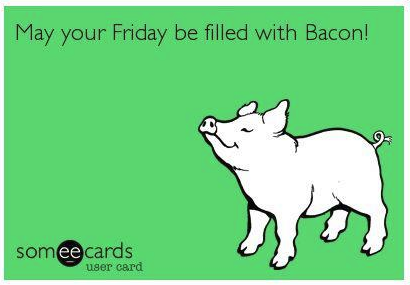 PorkCheckoff's tweet photo. May your weekend be filled with lots of #bacon too! http://t.co/az6Fyx3UQV