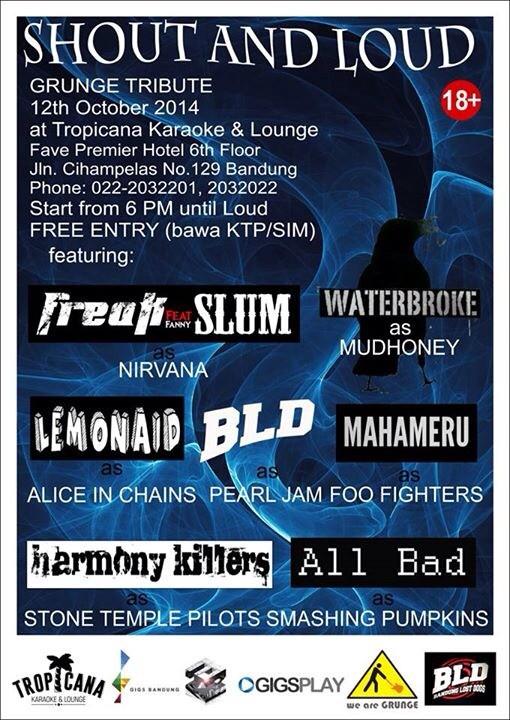 WeAreGrunge's tweet photo. Buat grunger yg kangen suara Fanny SLUM wajib dateng ke acara ini yah.... \m/ http://t.co/fQHuZ0r0tn